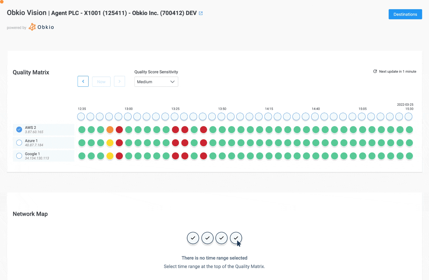 Obkio Remote Network Monitoring tool - Onboarding Wizard