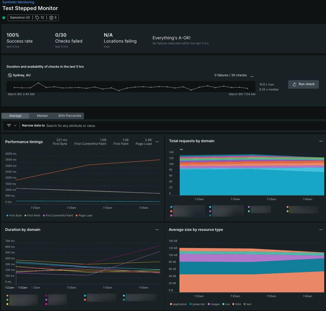 new relic network auditing tool screenshot 4
