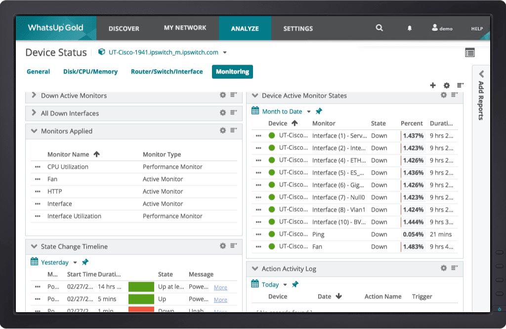 progress whatsupgold network auditing software screenshot 3
