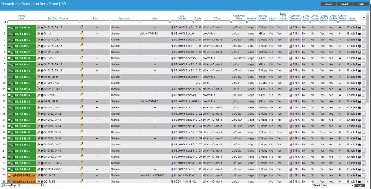 science logic network auditing software screenshot 3