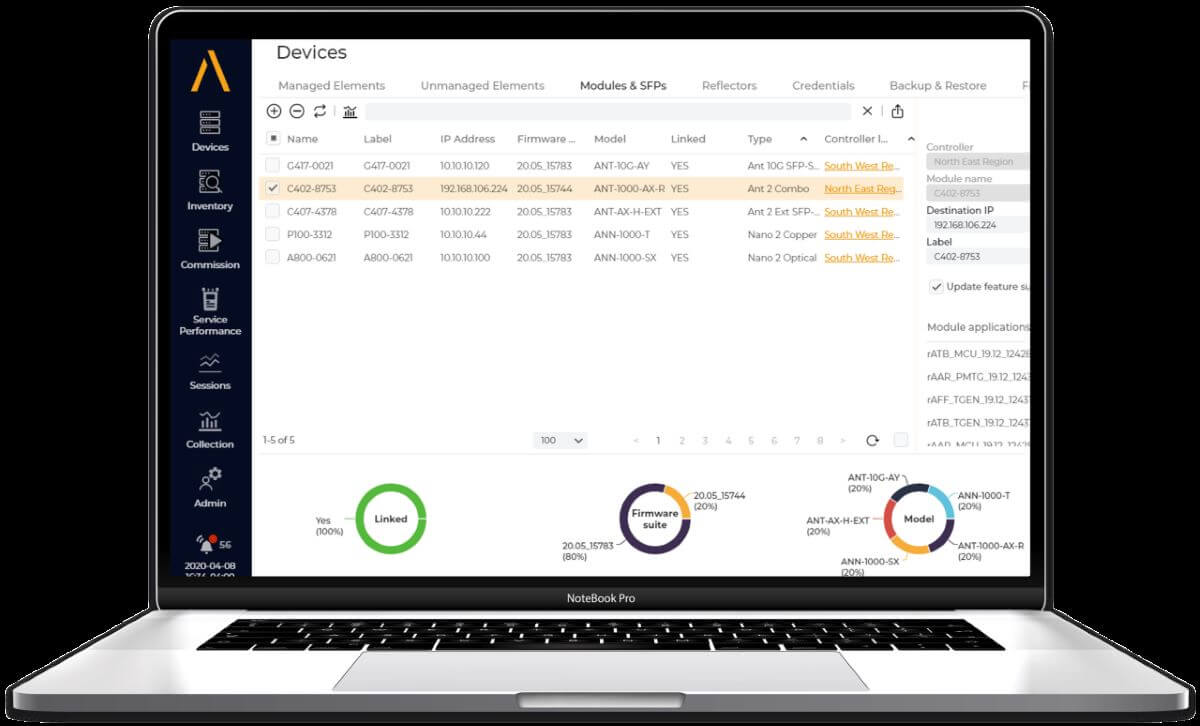 skylight network auditing software screenshot 2