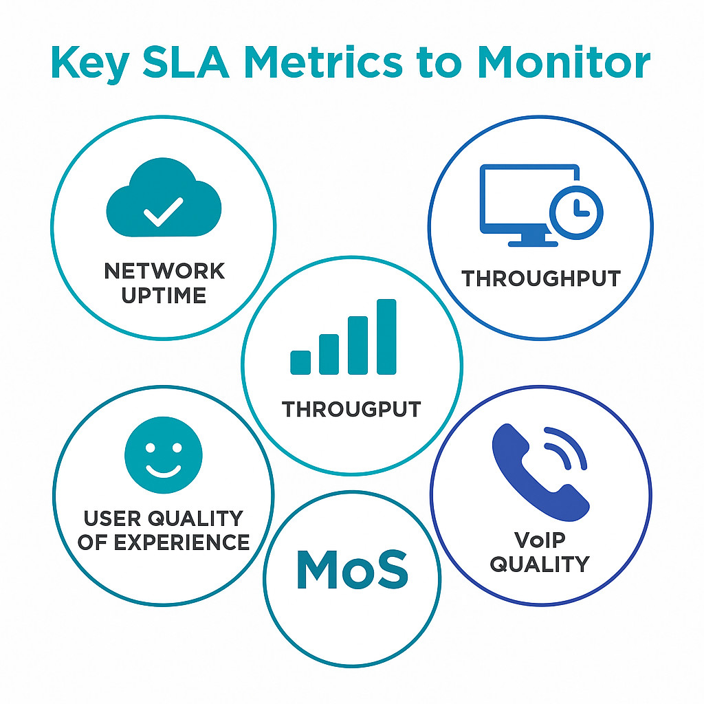 SLA metrics for user experience with Obkio