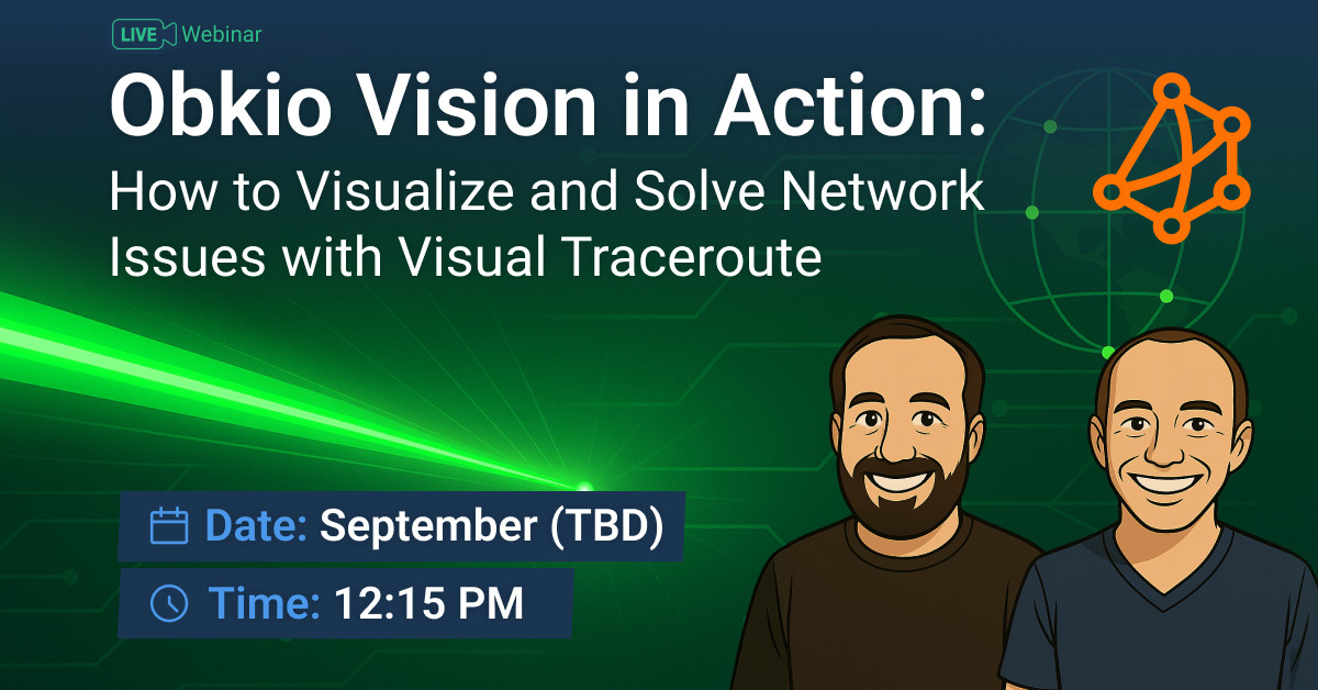 Obkio Vision: Visual Traceroutes in Action