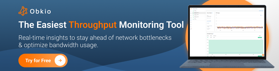 Throughput Monitoring Tool